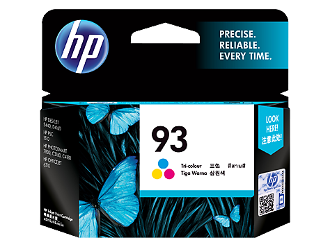 HP 93 Tricolor AP Inkjet Cartridge - MOQ: 30 (C9361WA) EL